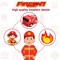 15 Pieces Fire Truck Cake Topper Fireman Cupcake Firetruck Birthday Decorations for Fireman Fire Trucks Birthday Party Cake Decoration Supplies
